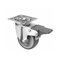 Ruota gomma pg freno 50x18 388201 tr [tellure rota]