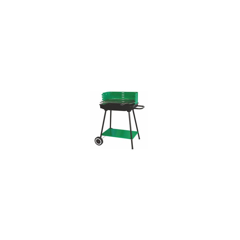 Barbecue lapillo rettangolare base metallo 57x37 h 68 08208