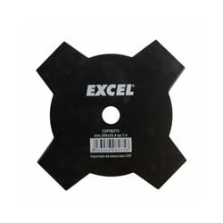 Disco acciaio excel 4 denti mm 255 08275