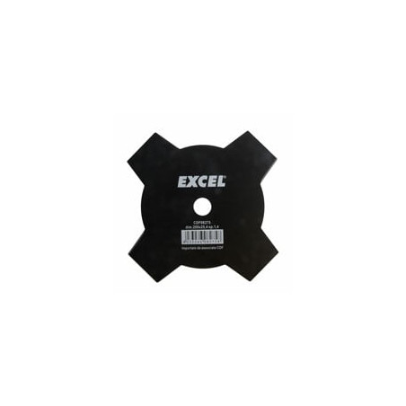 Disco acciaio excel 4 denti mm 255 08275