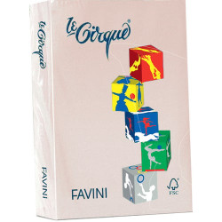 Carta in risma colorata favini 250 fogli a4 160gr lecirque avorio