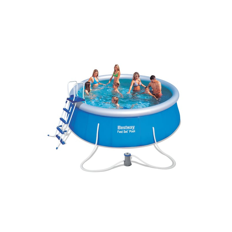 Piscina bestway fast tonda filtro 2e 457 h 122