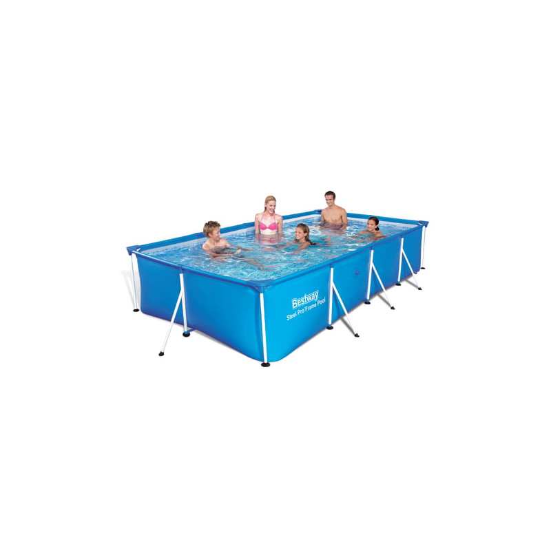 Piscina bestway frame rettangolare 1c 400x211 h 81