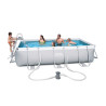 Piscina bestway steel rettangolare filtro 2d 404x201 h 100
