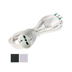 Prolunga fme m 3 3x1,00 bianca presha schuko 92650