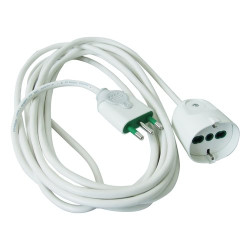 Prolunga fme m 5 3x1,00 bianca presha schuko 92660