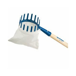 Raccoglifrutta agef cestello con manico in legno