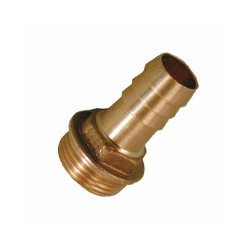 Raccordo ottone rastelli semplice m 3/8" mm 10