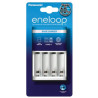 Caricabetteria panasonic eneloop bq-cc51 bianco [bq-cc51e]