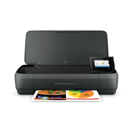 Stampante inkjet hp officejet 250 mobile multifunzione a colori wireless
