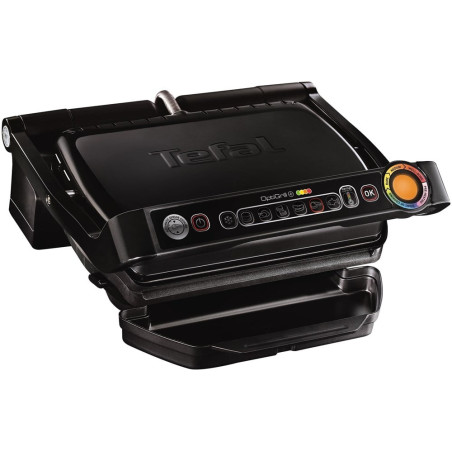 Griglia elettrica tefal gc7148 optigrill + snacking e baking nero