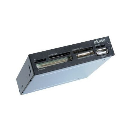 Card reader interno akasa usb 2.0 nero [ak-icr-07]