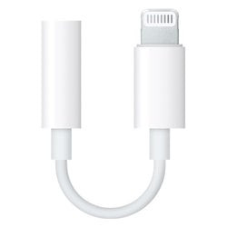 Adattatore jack apple lightning /3,5mm iphone mmx62zm/a [mmx62zm/a]