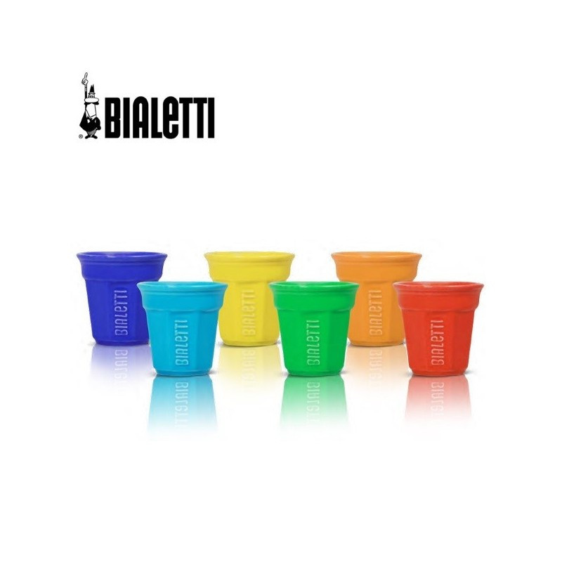 Set tazzine bialetti y0tz500 multicolore 6pz [y0tz500]