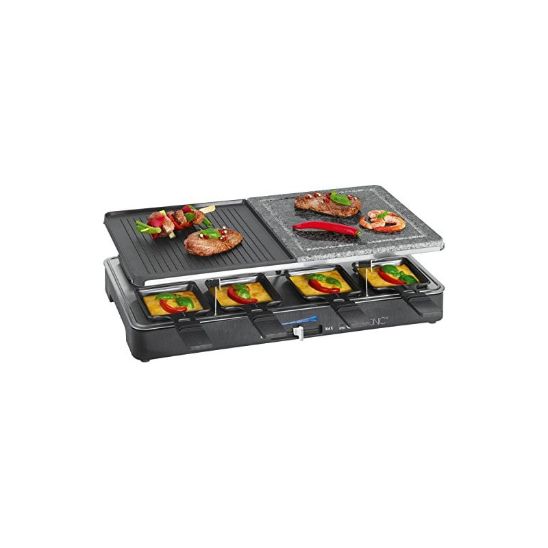 Macchina per raclette clatronic rg 3518 2in1 grill [261706]