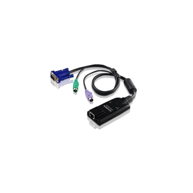 Cavo kvm aten ps/2-vga / cat5e/6 kvm cpu module [ka7520-ax]