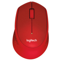 Mouse logitech m330 silent plus rosso [3349846]