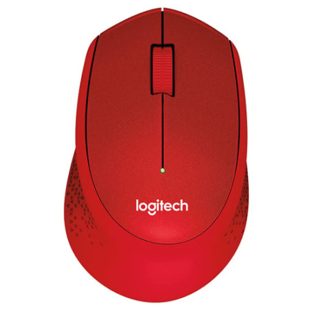 Mouse logitech m330 silent plus rosso [3349846]