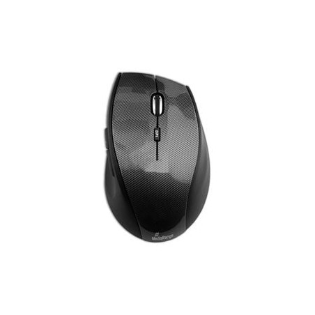Mouse mediarange 5 tasti nero carbon [mros207]