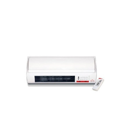 Termoventilatore dcg tcm55 a parete con telecomando
