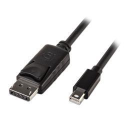 Cavo displayport lindy nero 3m minidport a displayport [41647]