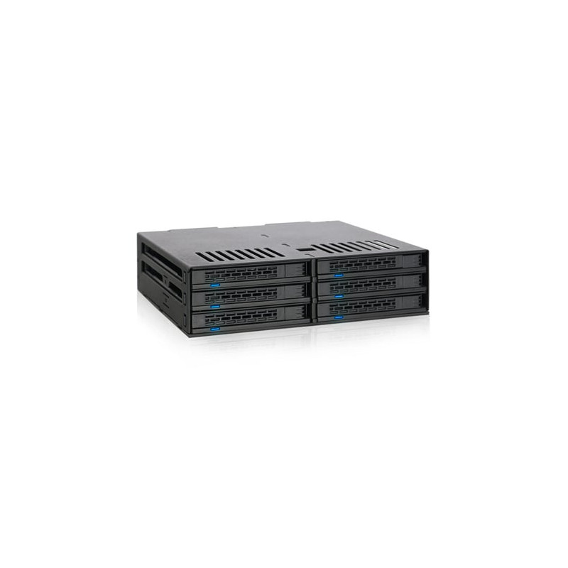 Backplane icydock 6x6,3cm satai-iii/ssd/sas mb326sp-b [mb326sp-b]