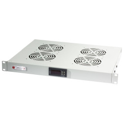 Ventolazione armadi techy 4 ventole 1u per rack 19'' con