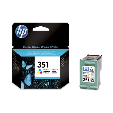 Cartuccia hp 351 tricromia con inchiostro vivera [cb337ee]
