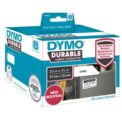 Nastro etichettatrice dymo lw durable 57 x 32 mm 1x 800 pcs [1933084]