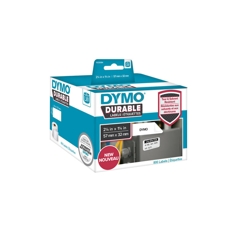 Nastro etichettatrice dymo lw durable 57 x 32 mm 1x 800 pcs [1933084]