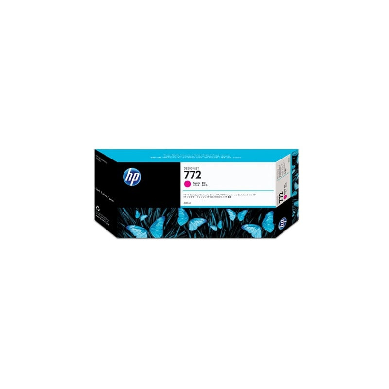 Cartuccia hp deignjet 772 da 300 ml magenta [cn629a]