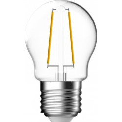Lampadina gp lighting filament mini globe 2w (25w) 250 lm classe: