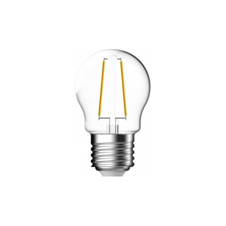Lampadina gp lighting filament mini globe 2w (25w) 250 lm classe: