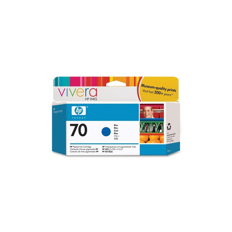 Cartuccia hp 70 azzurro [c9458a]