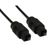 Cavo audio ottico digitale inline maschio/maschio, 10m, nero [89910a]