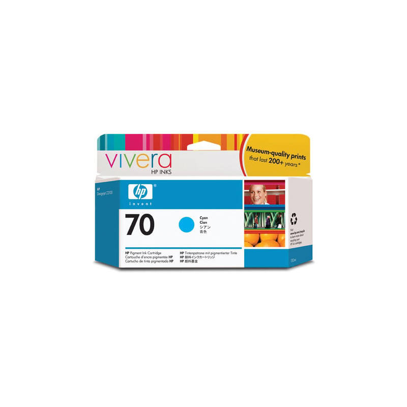 Cartuccia hp 70 ciano [c9452a]