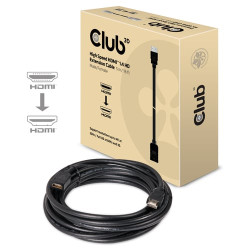 Cavo hdmi club3d maschio/femmina 5 metri [cac-1320]