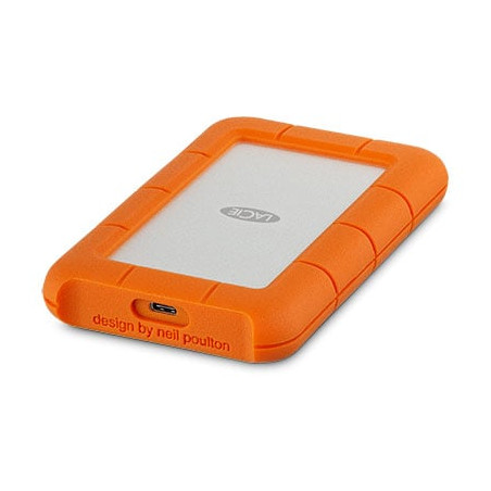 Hard disk esterno 2,5 4tb lacie rugged usb-c mobile drive [stfr4000800]