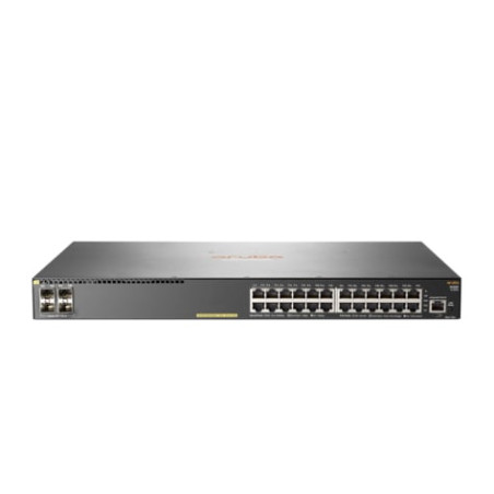 Switch hp jl255a aruba 2930f gigabit ethernet 10/100/1000 poe+ 4sfp+