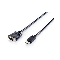 Cavo displayport equip su dvi (24+1)(s/s) 2.00m nero[119336]