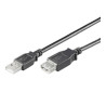 Prolunga usb wentronic usb2 a/a m/f 3m [93600]