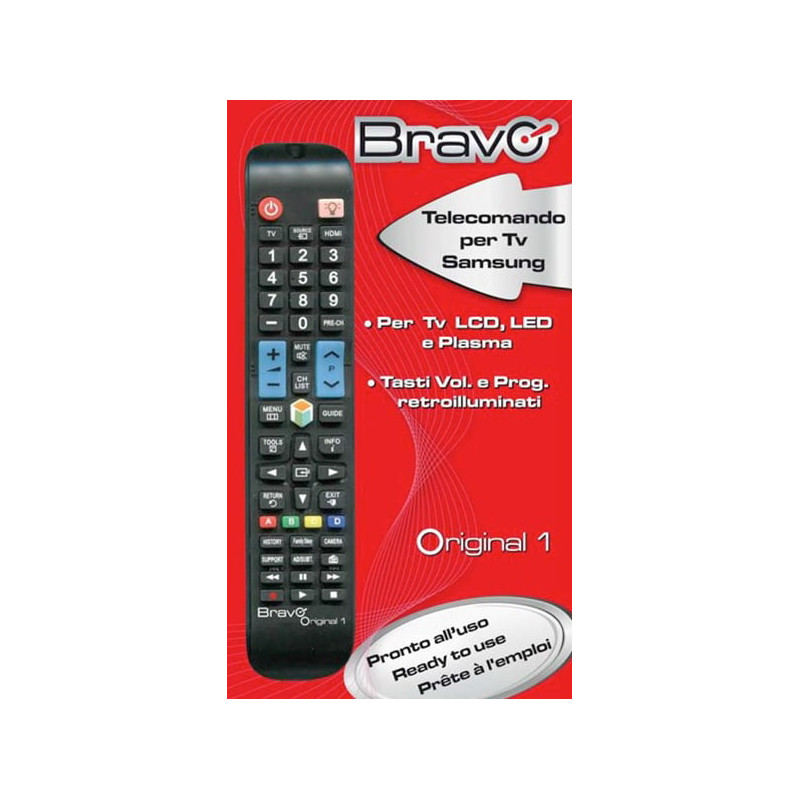 Telecomando bravo original 1 per tv samsung