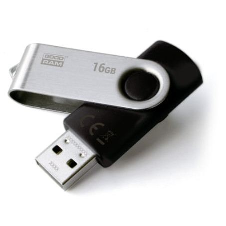Pen drive 16gb goodram usb2.0 gooddrive twister nero [uts2-0160k0r11]