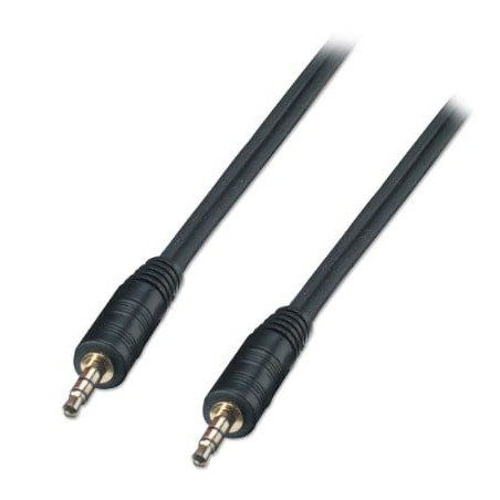 Cavo audio lindy 3.5 mm m/m, 2 m nero [35642]