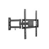 Supporto murale link tv 32-55 fino a 35 kg a tre snodi [lkbr01]