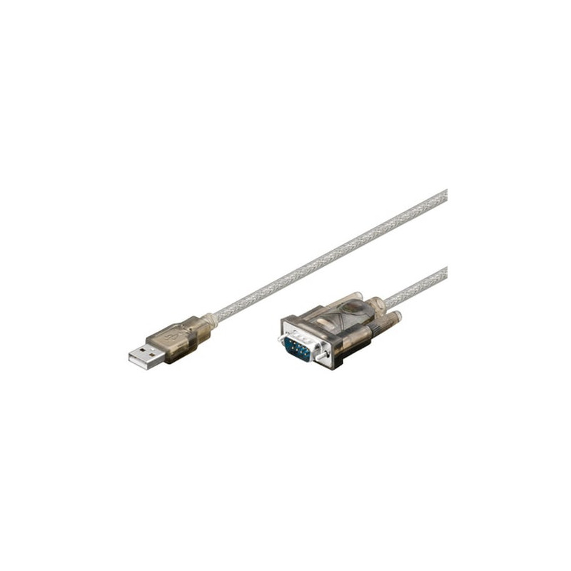 Cavo usb wentronic usb2 a/m a seriell dsub9/m 1,5m [95435]