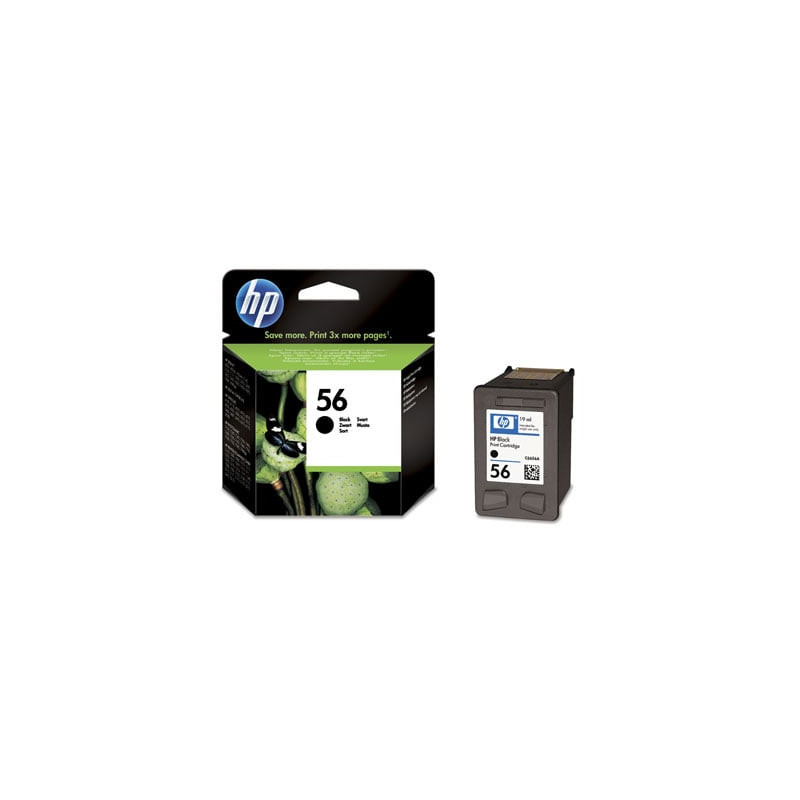 Cartuccia hp n.56 nero 19ml [c6656ae]