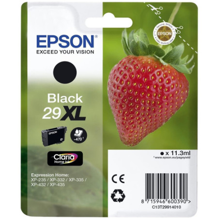 Cartuccia epson 29xl nero erdbeere [c13t29914012]