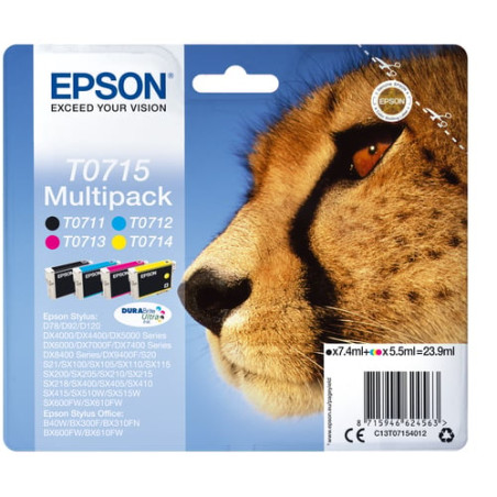 Cartuccia epson durabrite multipack t 071 t 0715 [c13t07154012]