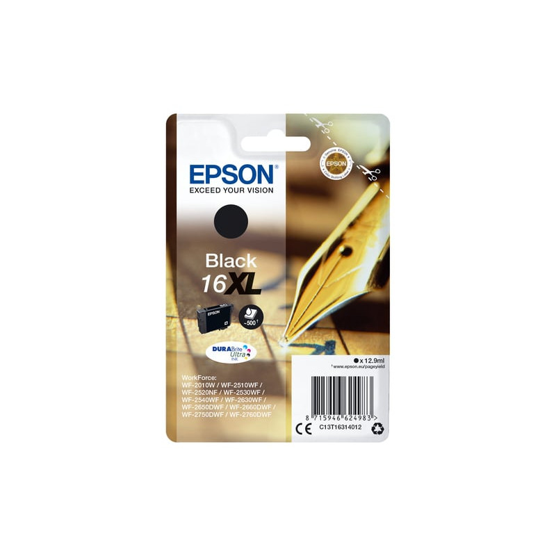 Cartuccia epson 16 xl nero [c13t16314012]
